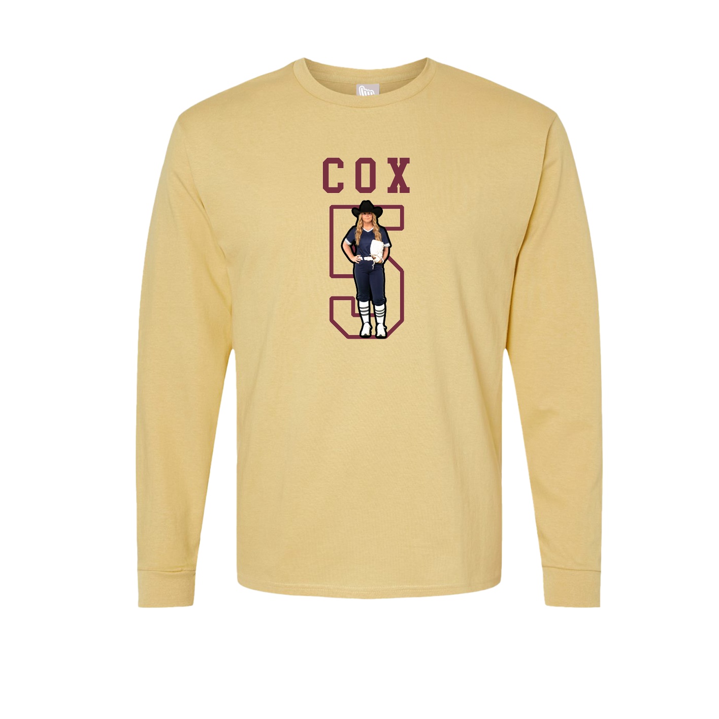 Long Sleeve Tee — Shirsey in Vegas Gold