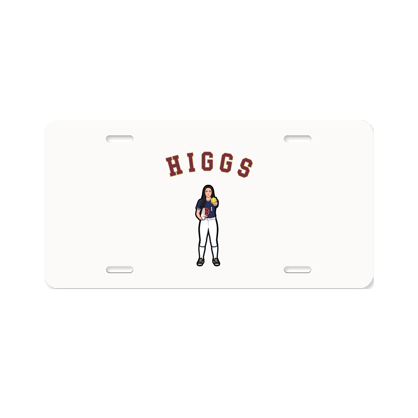 License Plate — Shirsey Arch in Classic