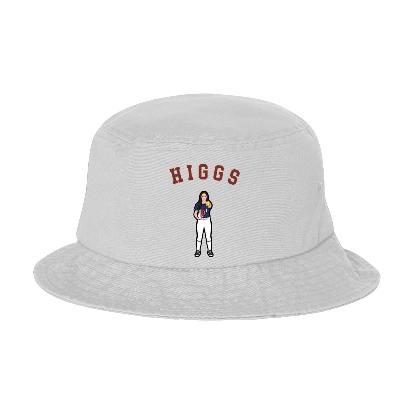 Bucket Cap — Shirsey Arch in White