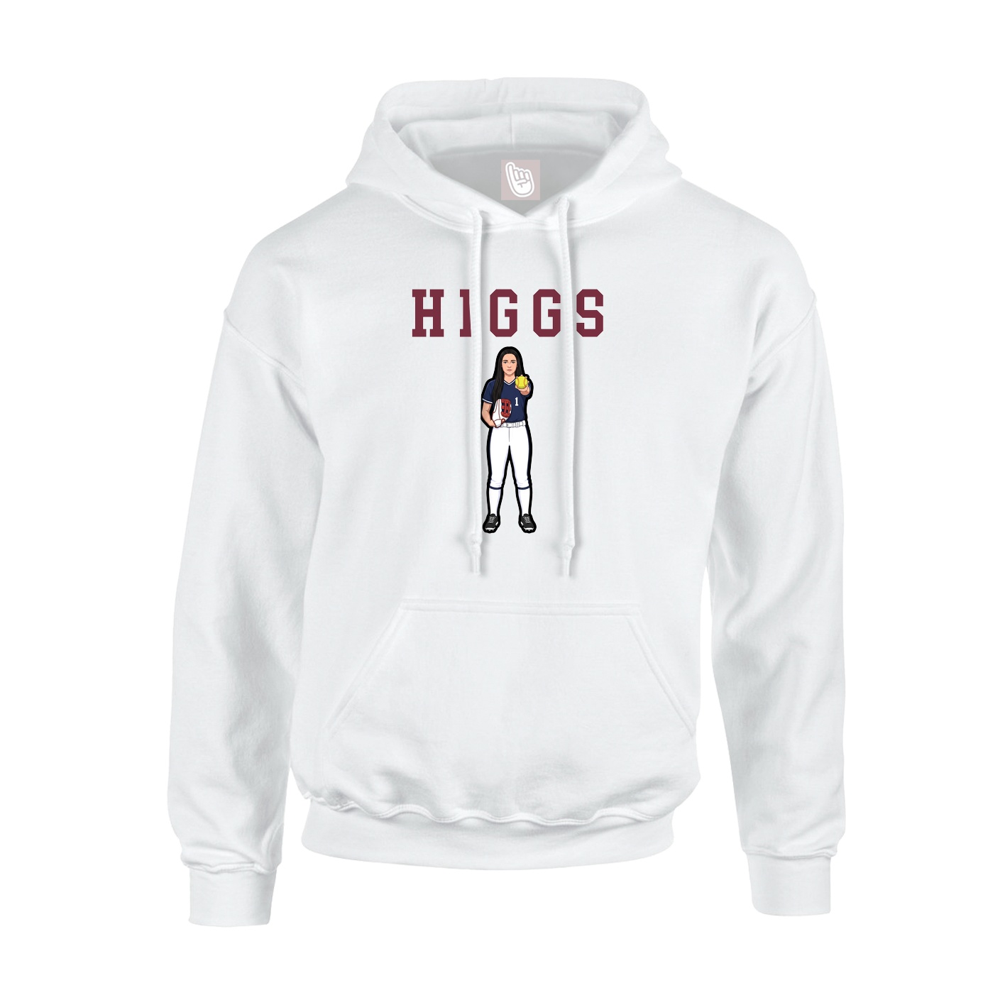 Youth Hoodie — Shirsey in White