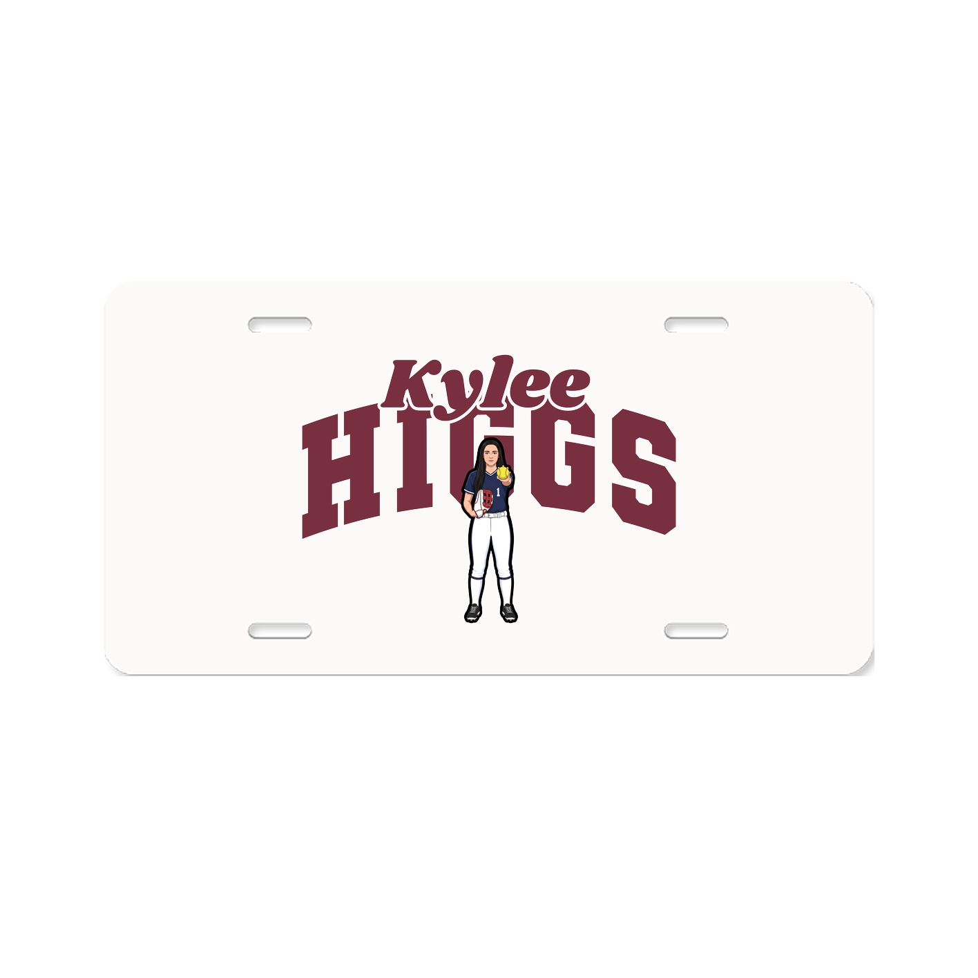 License Plate — Signature Arch in Classic