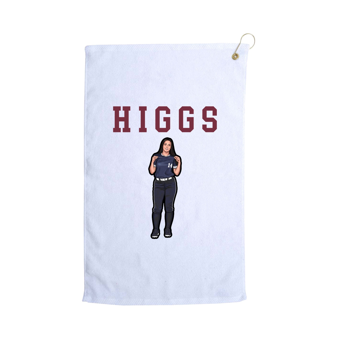 Golf Towel — Shirsey in White