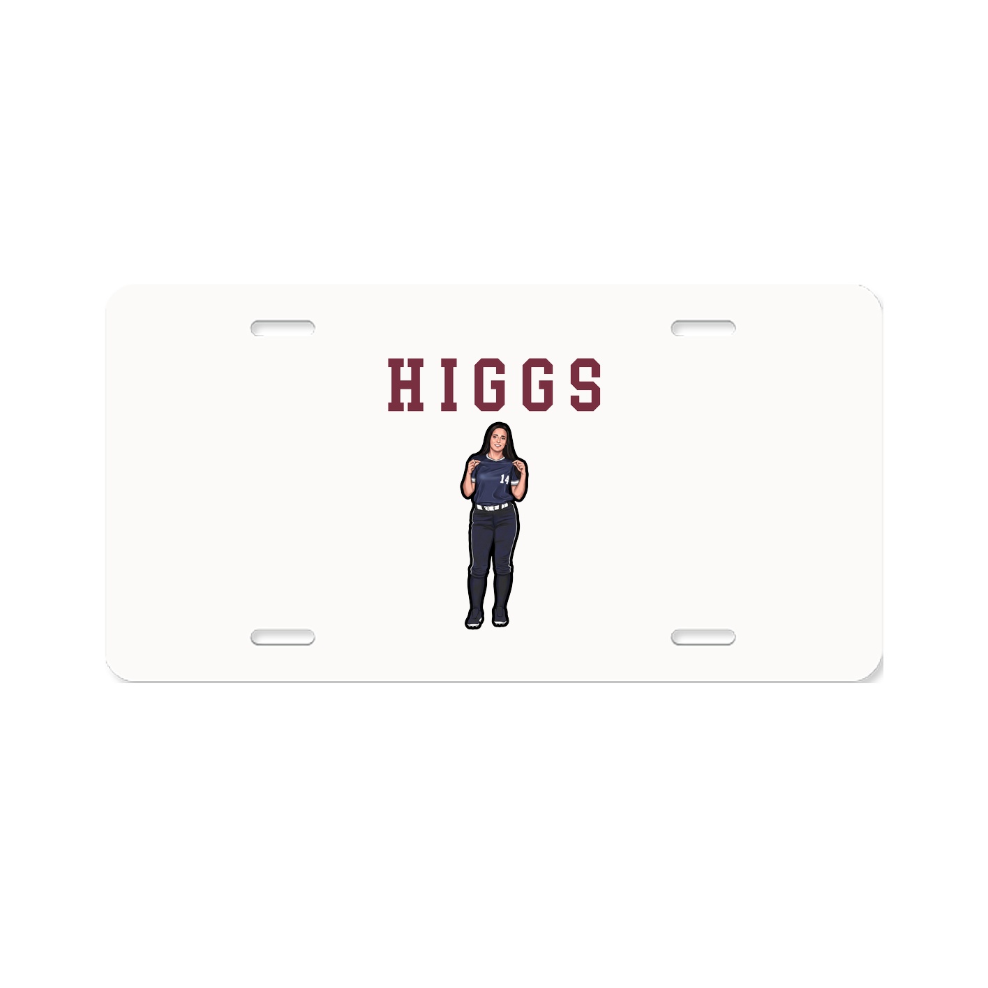 License Plate — Shirsey in Classic