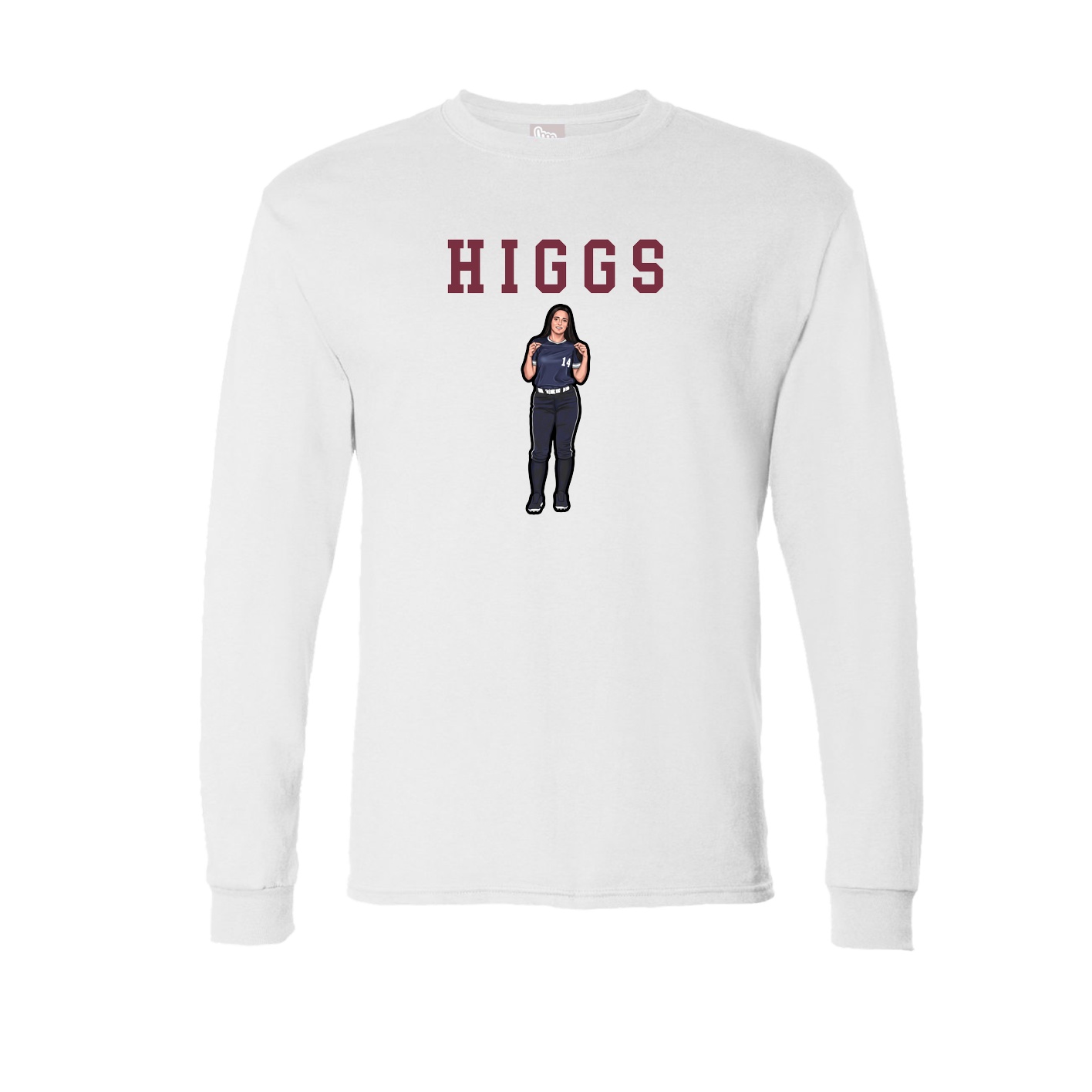 Long Sleeve Tee — Shirsey in White