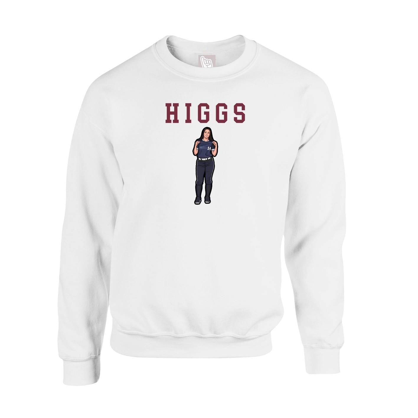 Fleece Crew — Shirsey in White