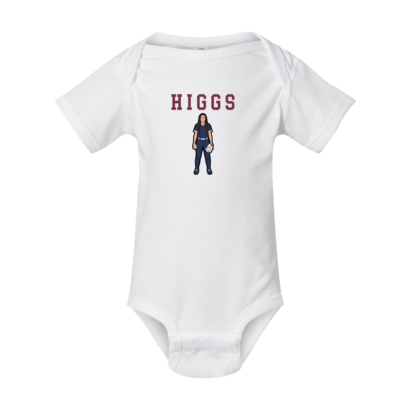 Baby Onesie — Shirsey in White