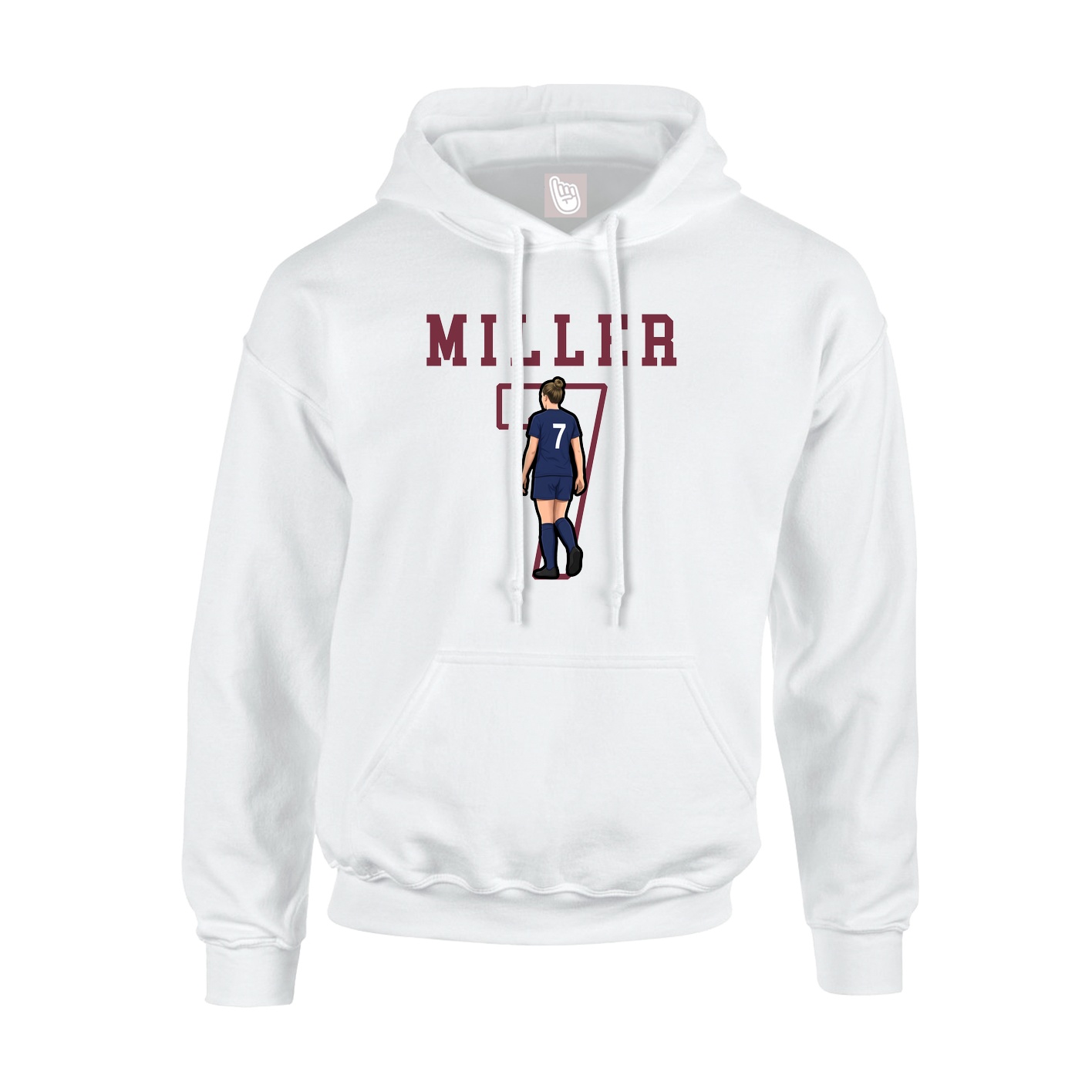 Youth Hoodie — Shirsey in White