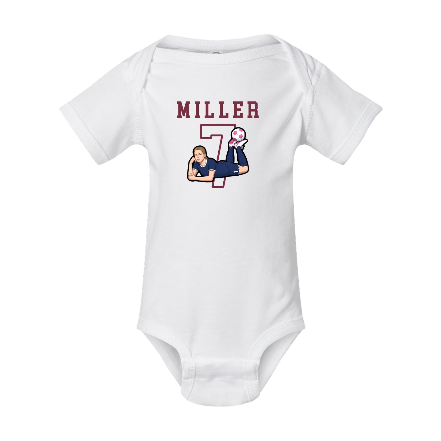 Baby Onesie — Shirsey in White