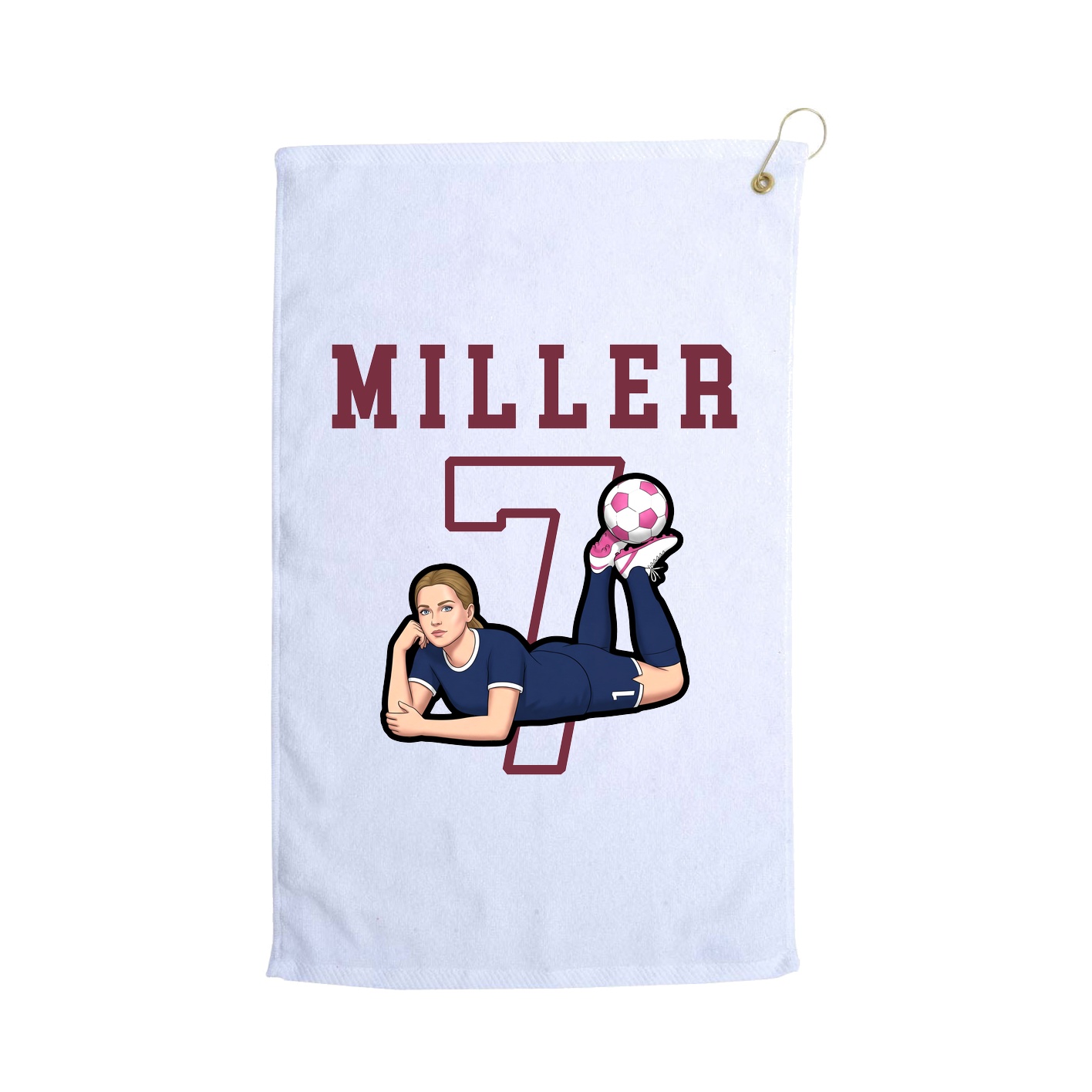 Golf Towel — Shirsey in White