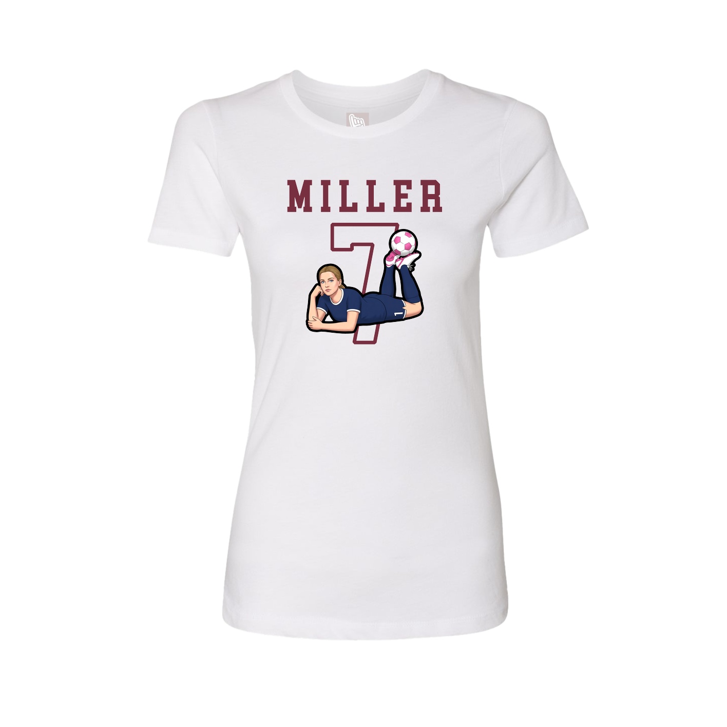 Fitted Women's Tee — Shirsey in White