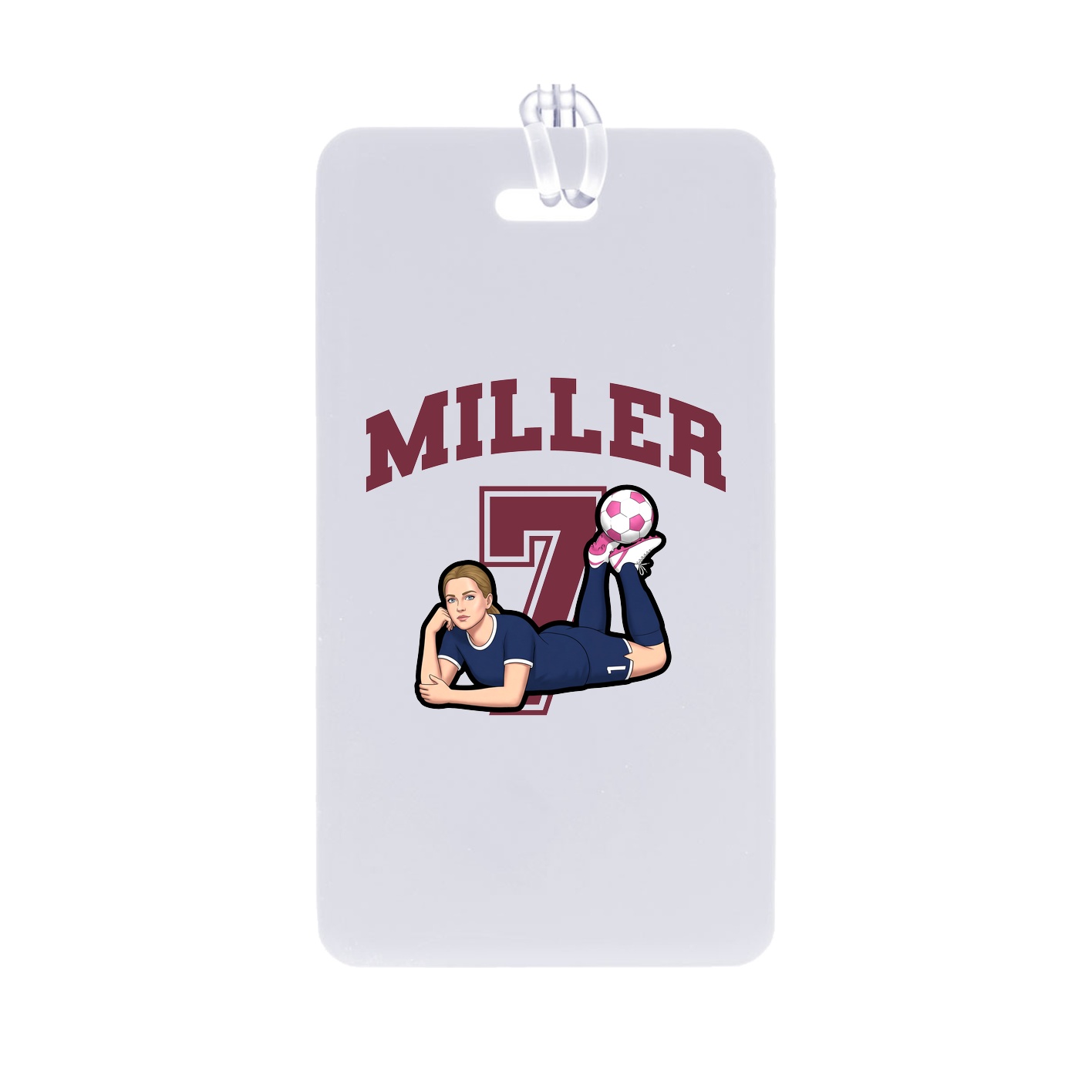 Bag Tag — Number in Classic
