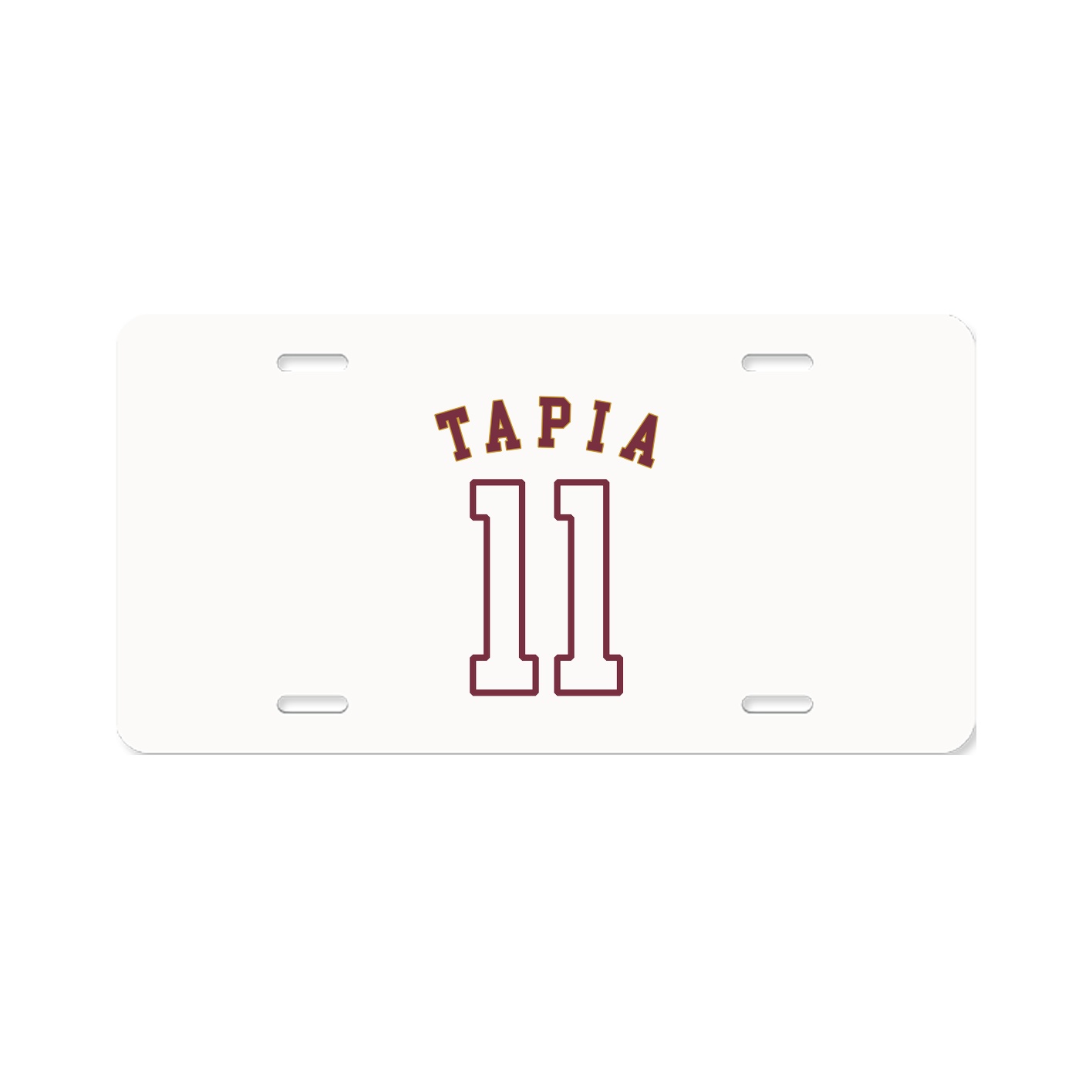 License Plate — Shirsey Arch in Classic