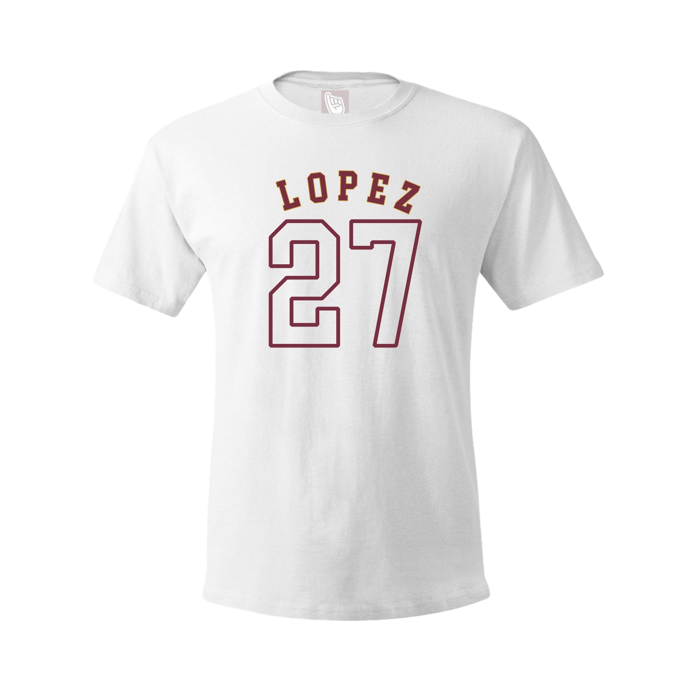 Tee — Shirsey Arch in White