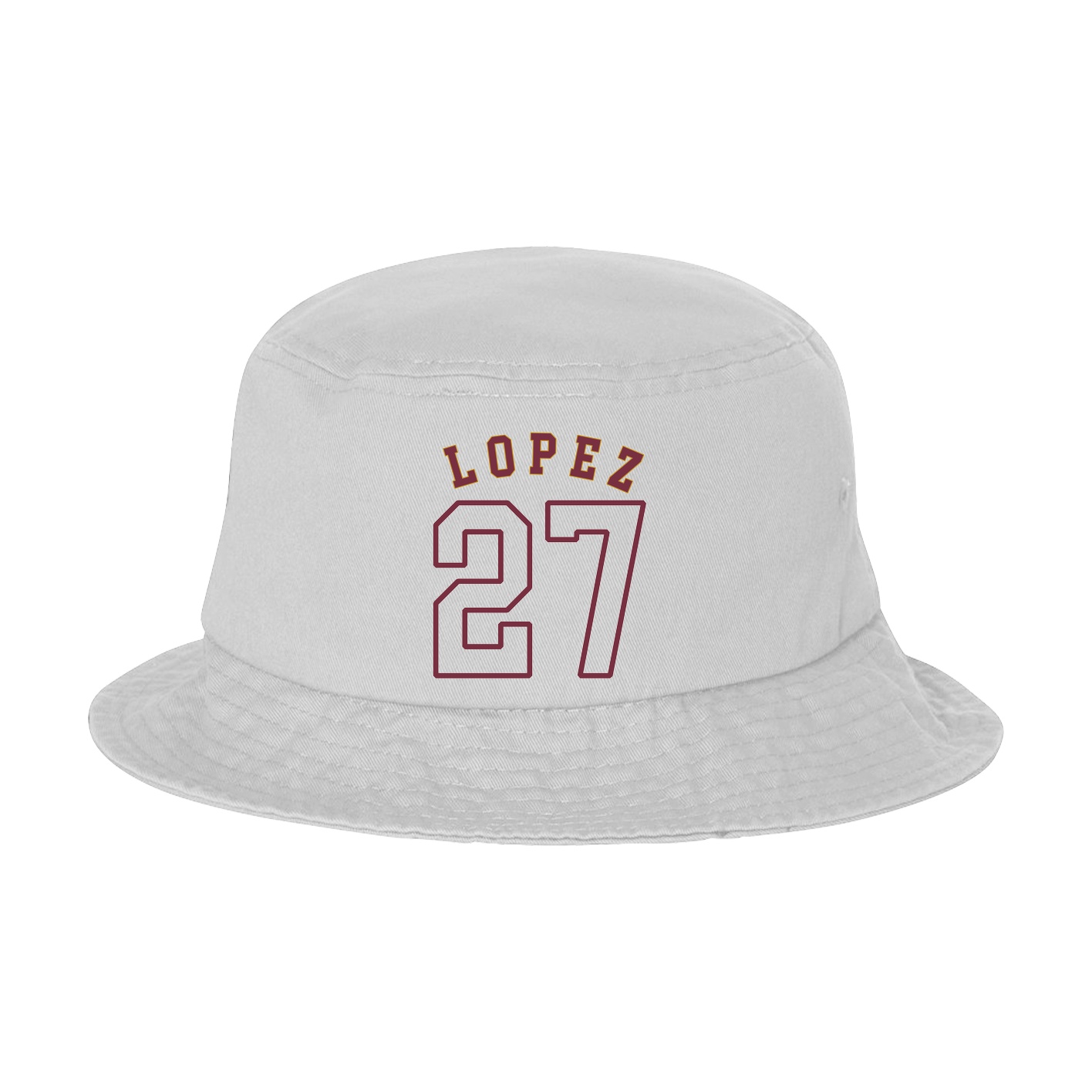 Bucket Cap — Shirsey Arch in White