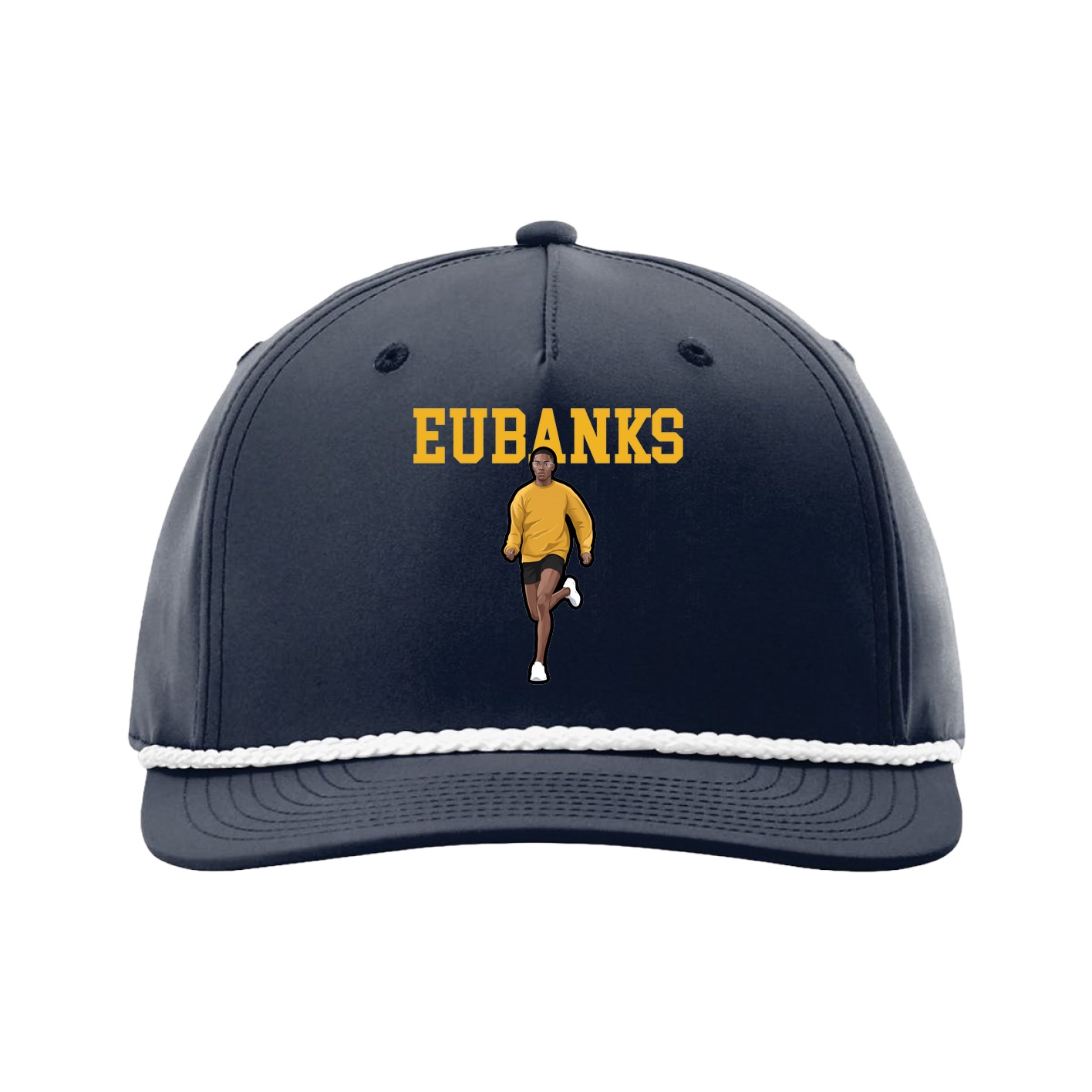 Five-Panel Classic Rope Cap — Shirsey in Navy