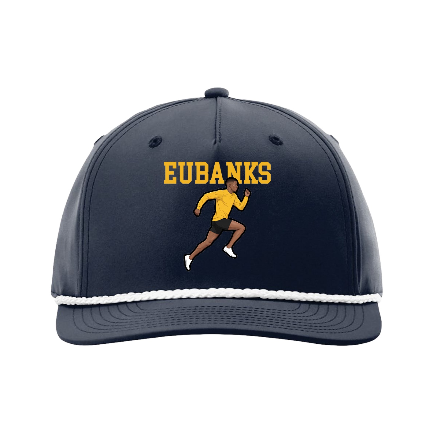 Five-Panel Classic Rope Cap — Shirsey in Navy