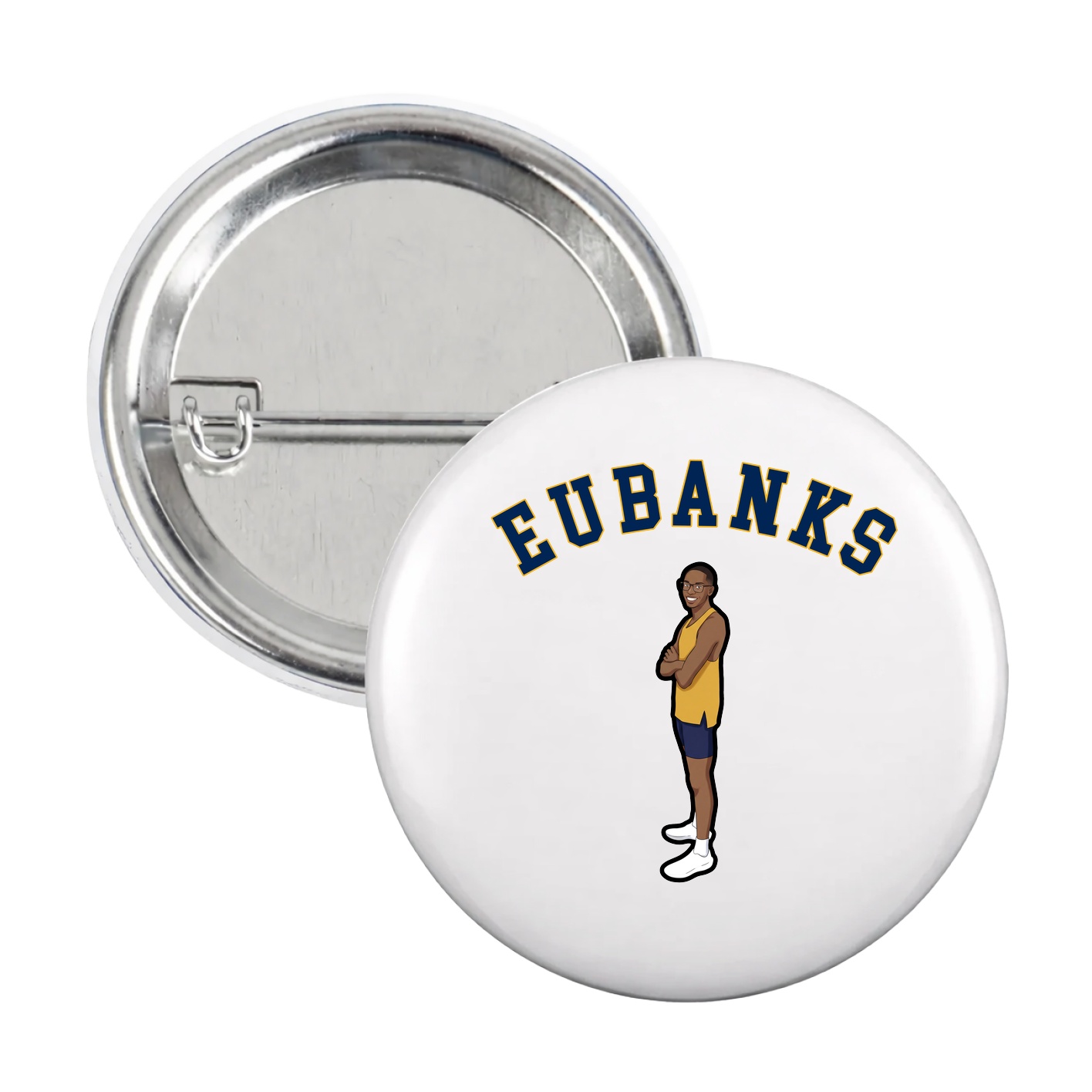 Game Day Button — Shirsey Arch in White
