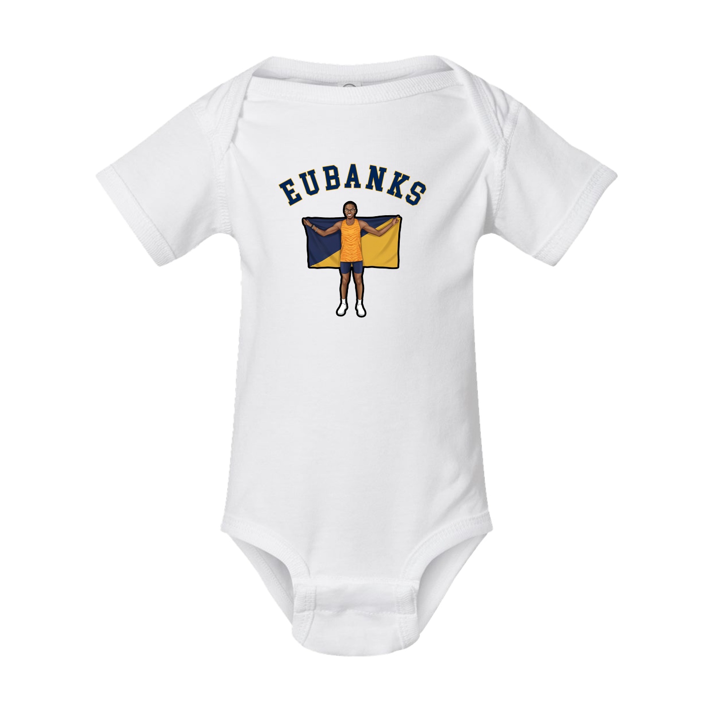 Baby Onesie — Shirsey Arch in White