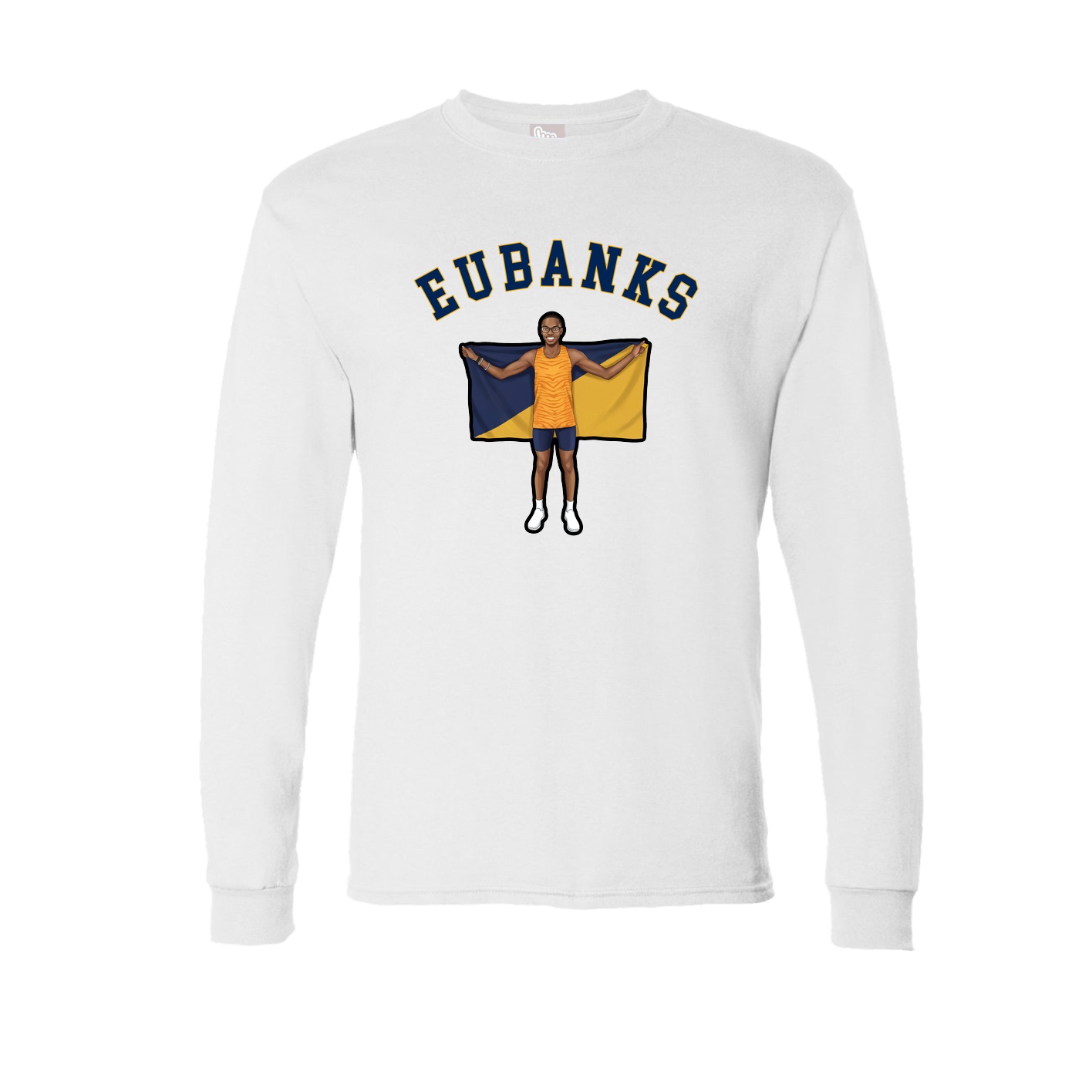 Long Sleeve Tee — Shirsey Arch in White