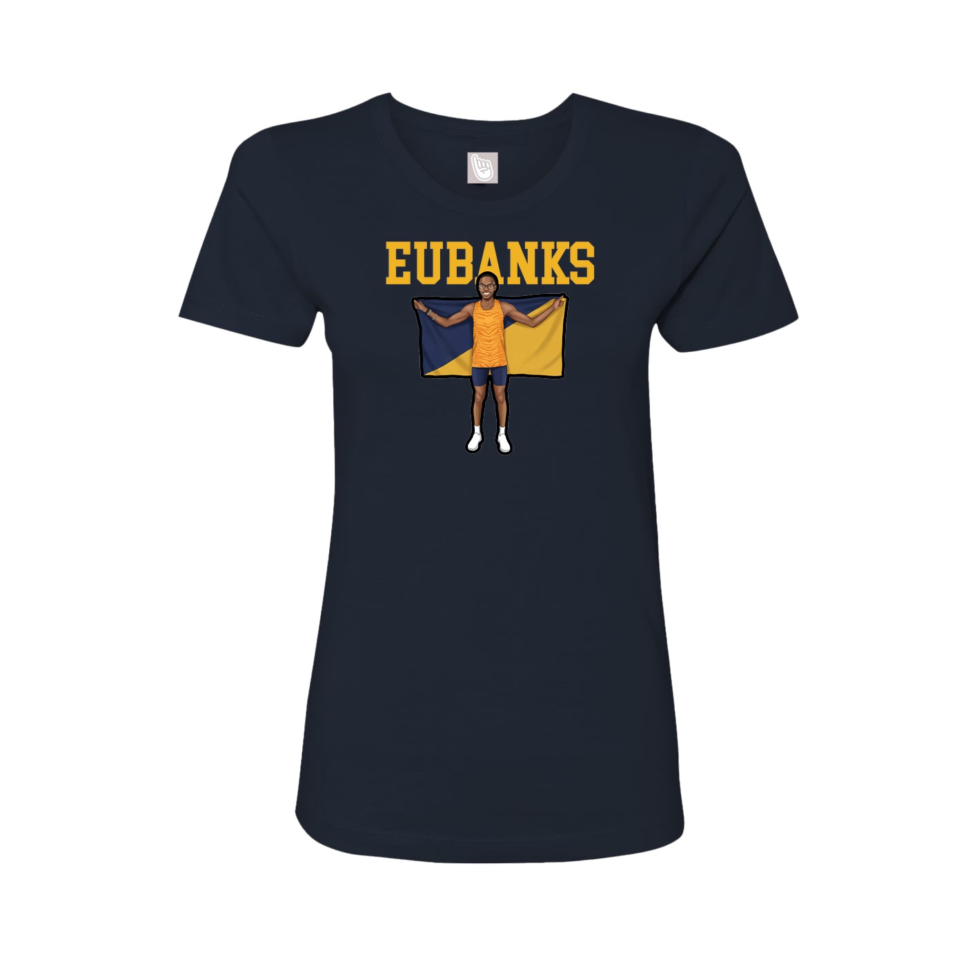 Fitted Women's Tee — Shirsey in Navy