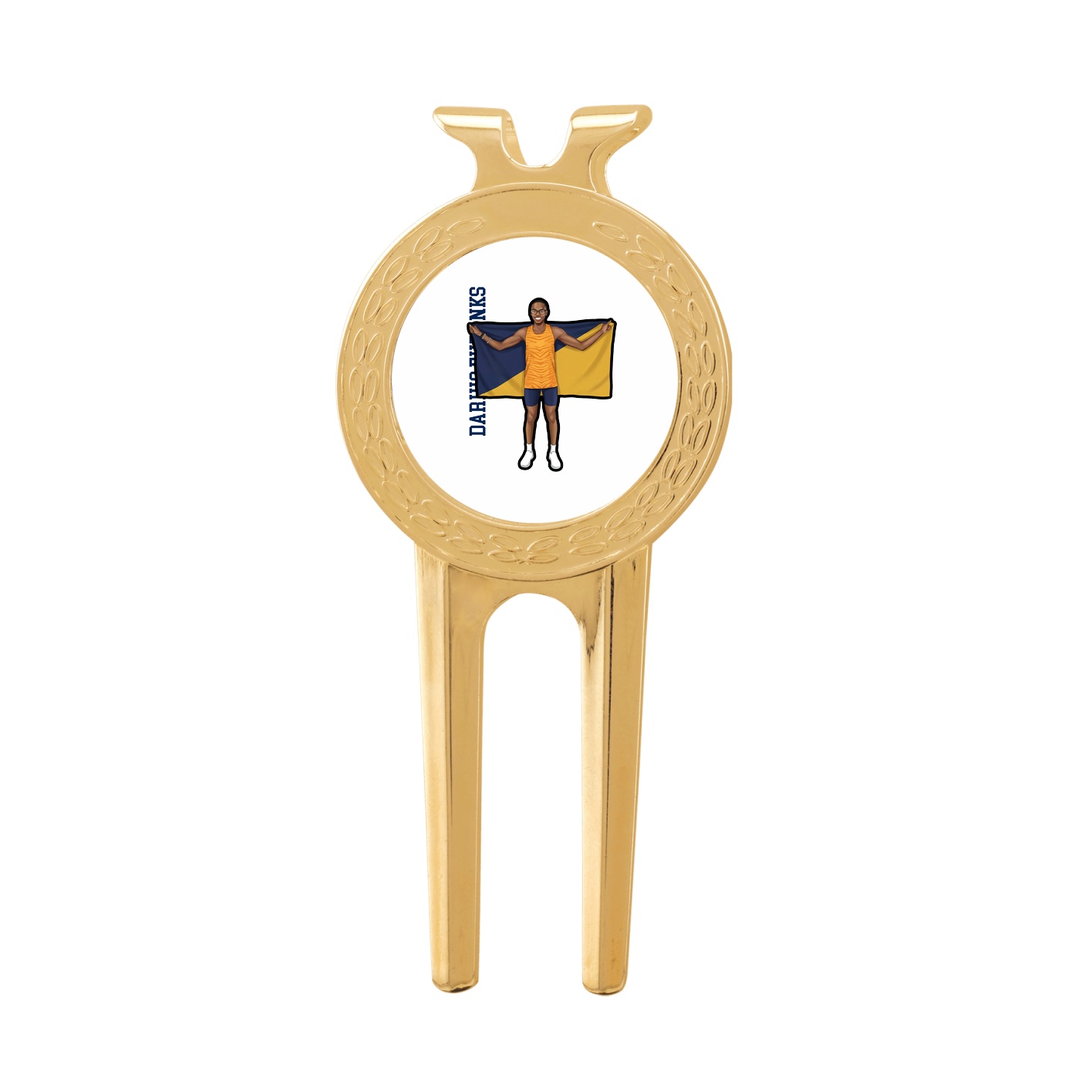 Divot Tool with Ball Marker — Name Vertical in Classic