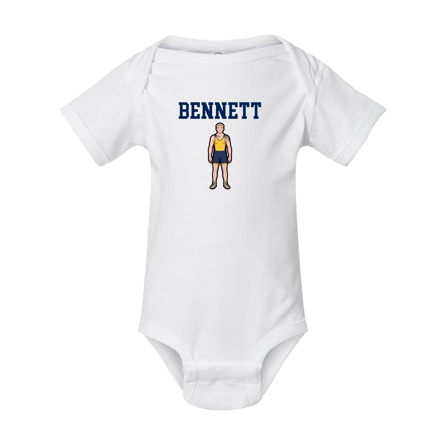 Baby Onesie — Shirsey in White