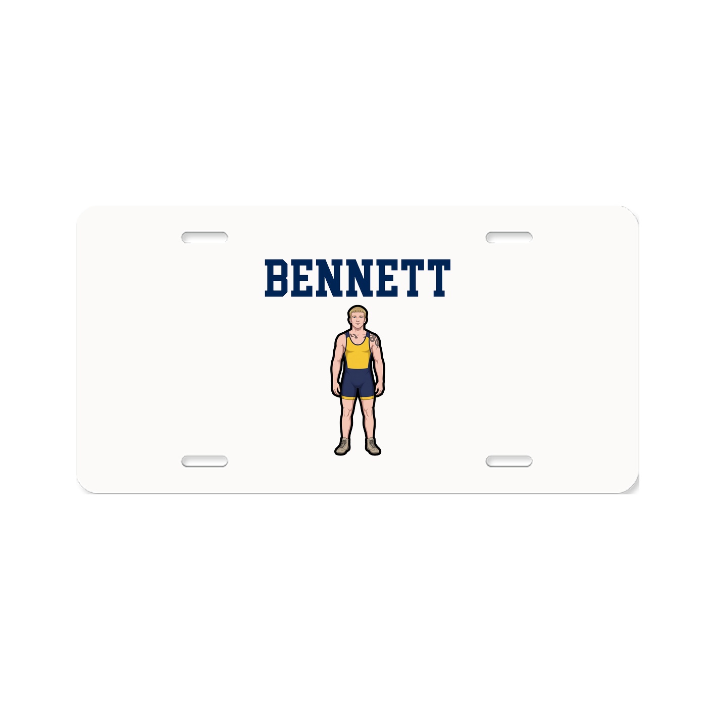 License Plate — Shirsey in Classic