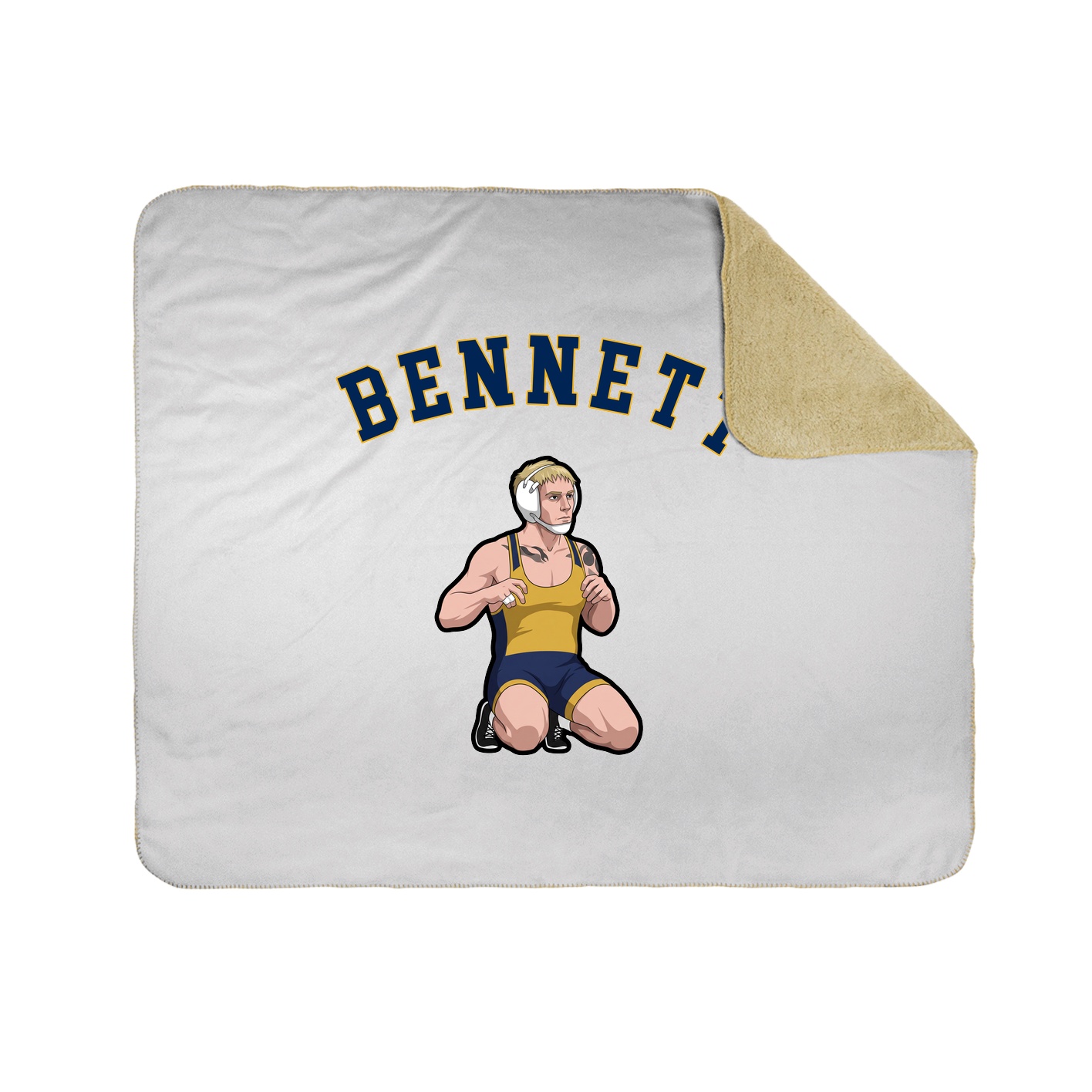 Throw Blanket — Shirsey Arch in White