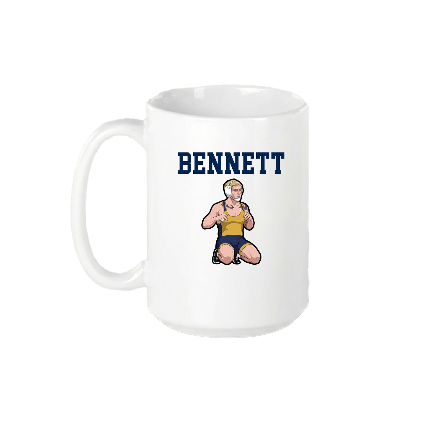 15oz Coffee Mug — Shirsey in White