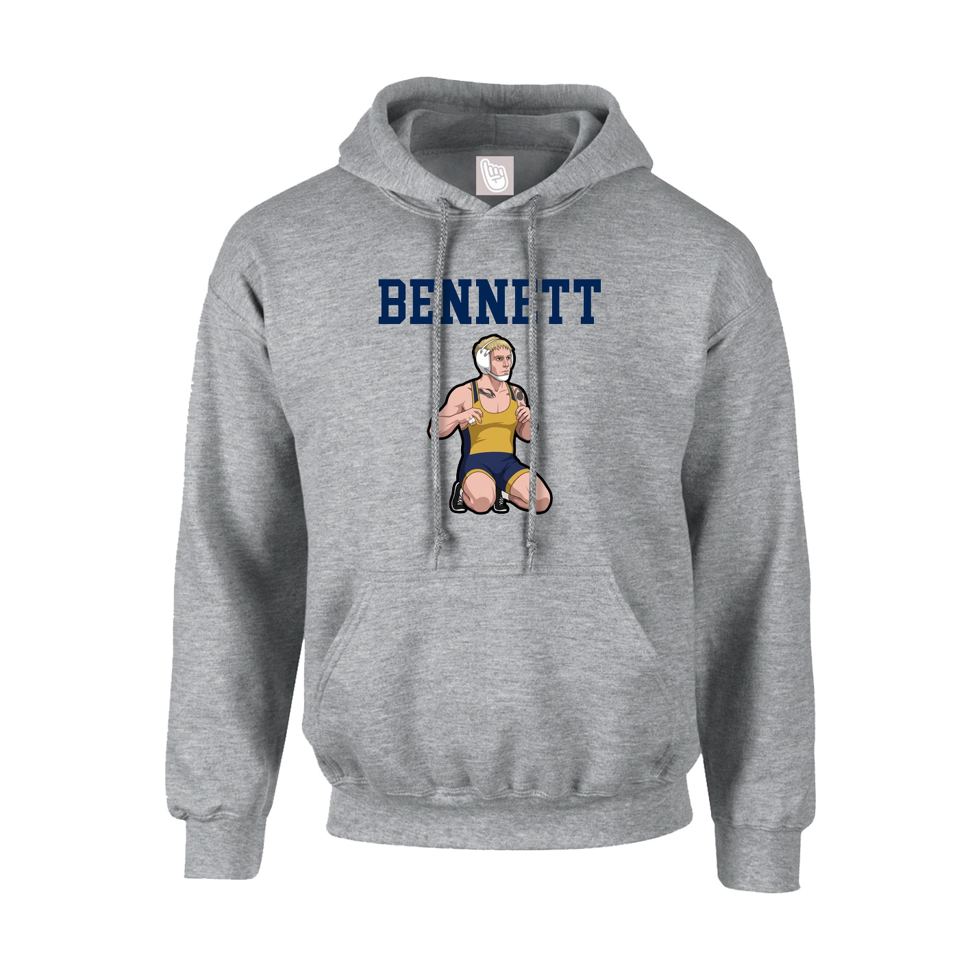 Hoodie — Shirsey in Grey