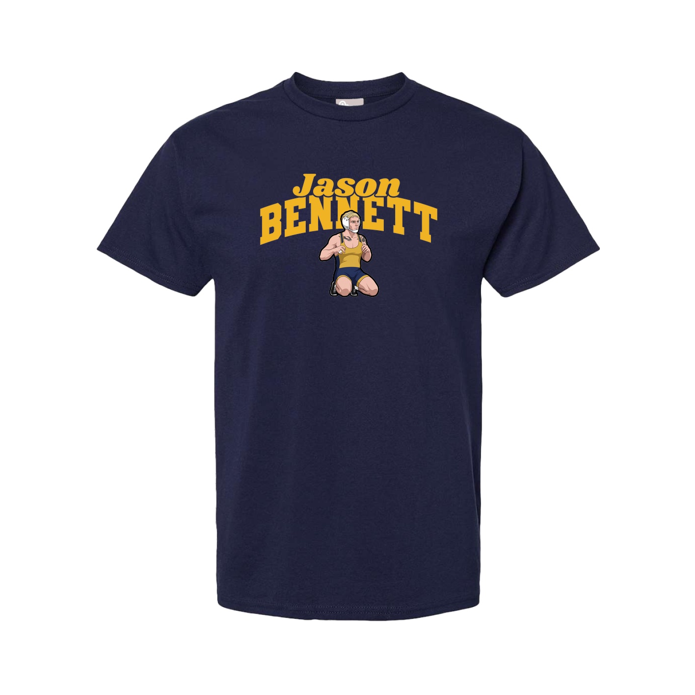 Youth Tee — Signature Arch in Navy