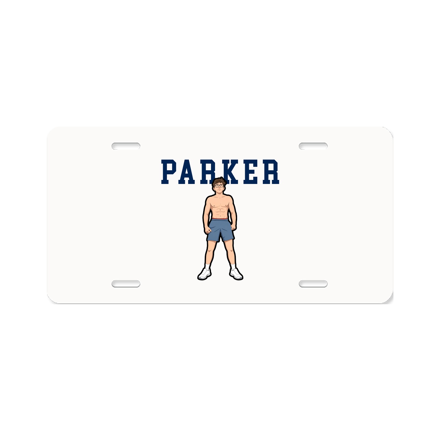 License Plate — Shirsey in Classic