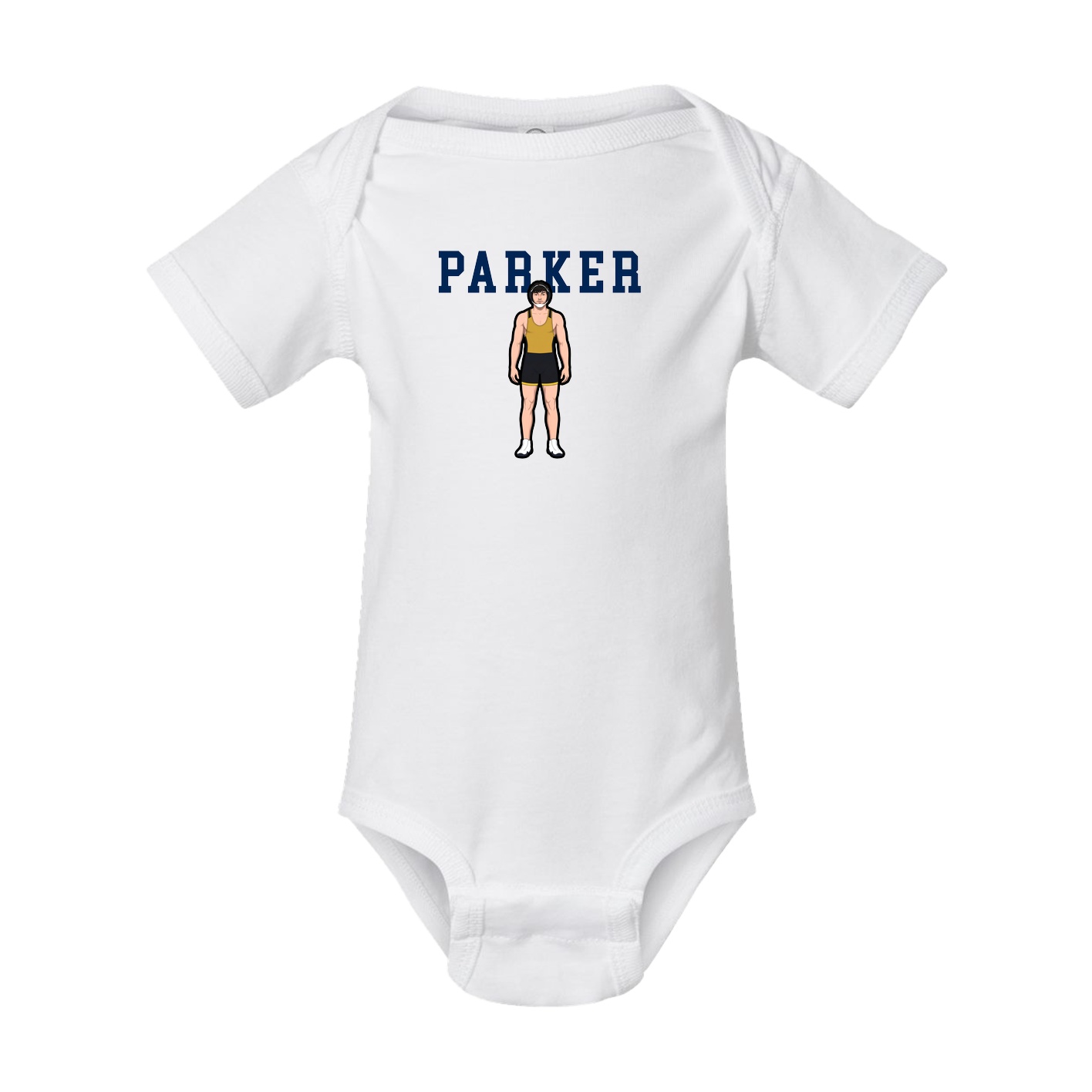 Baby Onesie — Shirsey in White