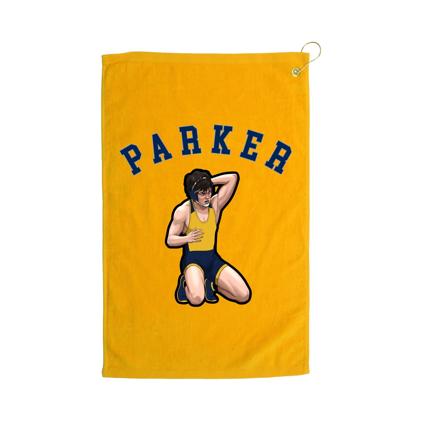 Golf Towel — Shirsey Arch in Gold