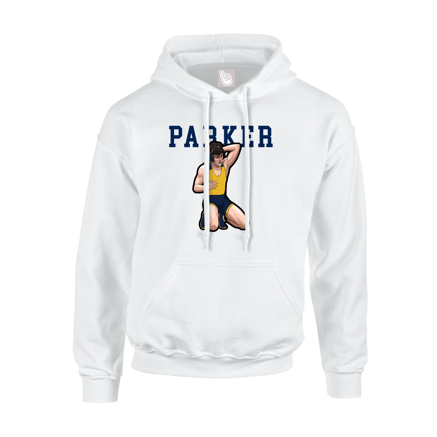 Youth Hoodie — Shirsey in White