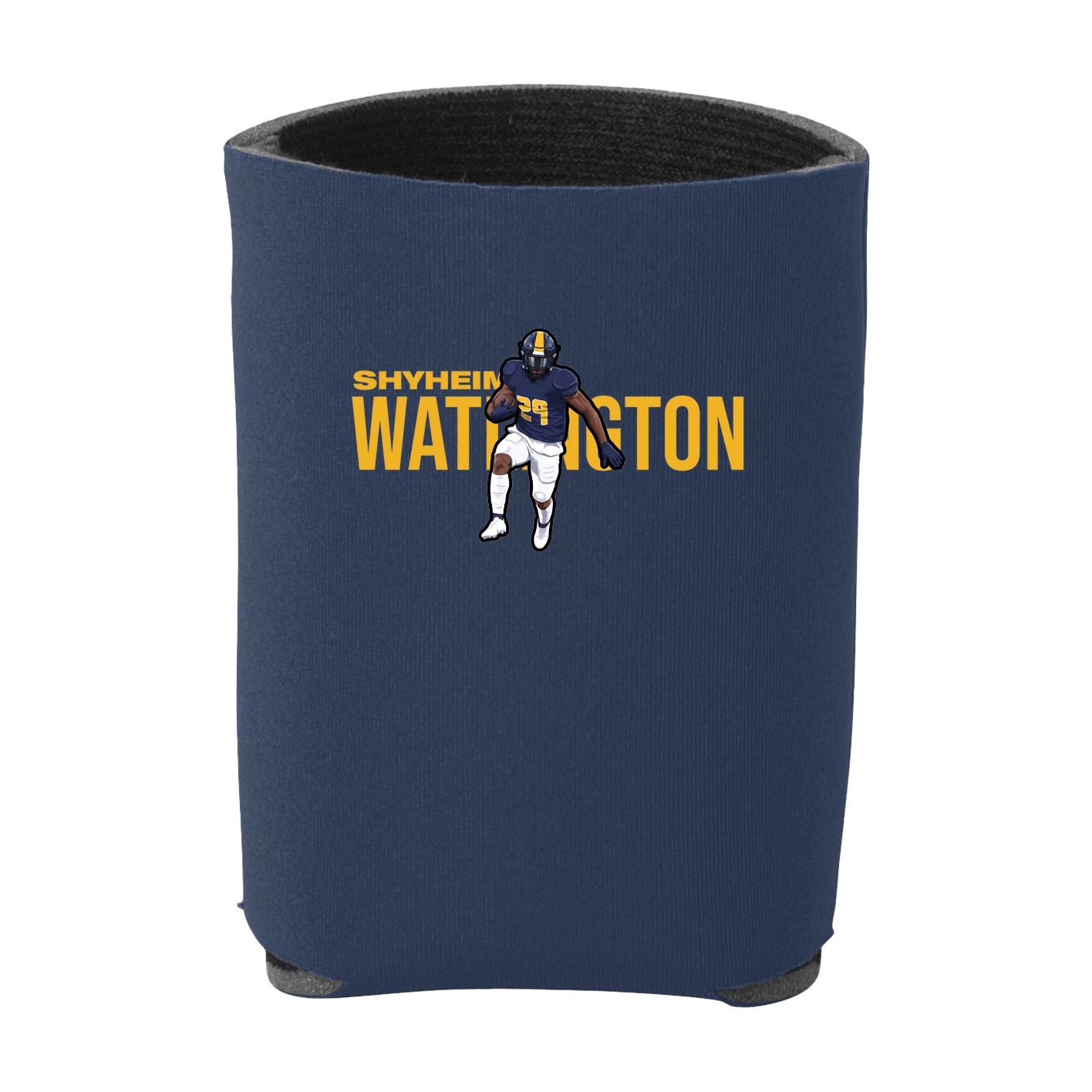 Can Holder — Player Name in Navy