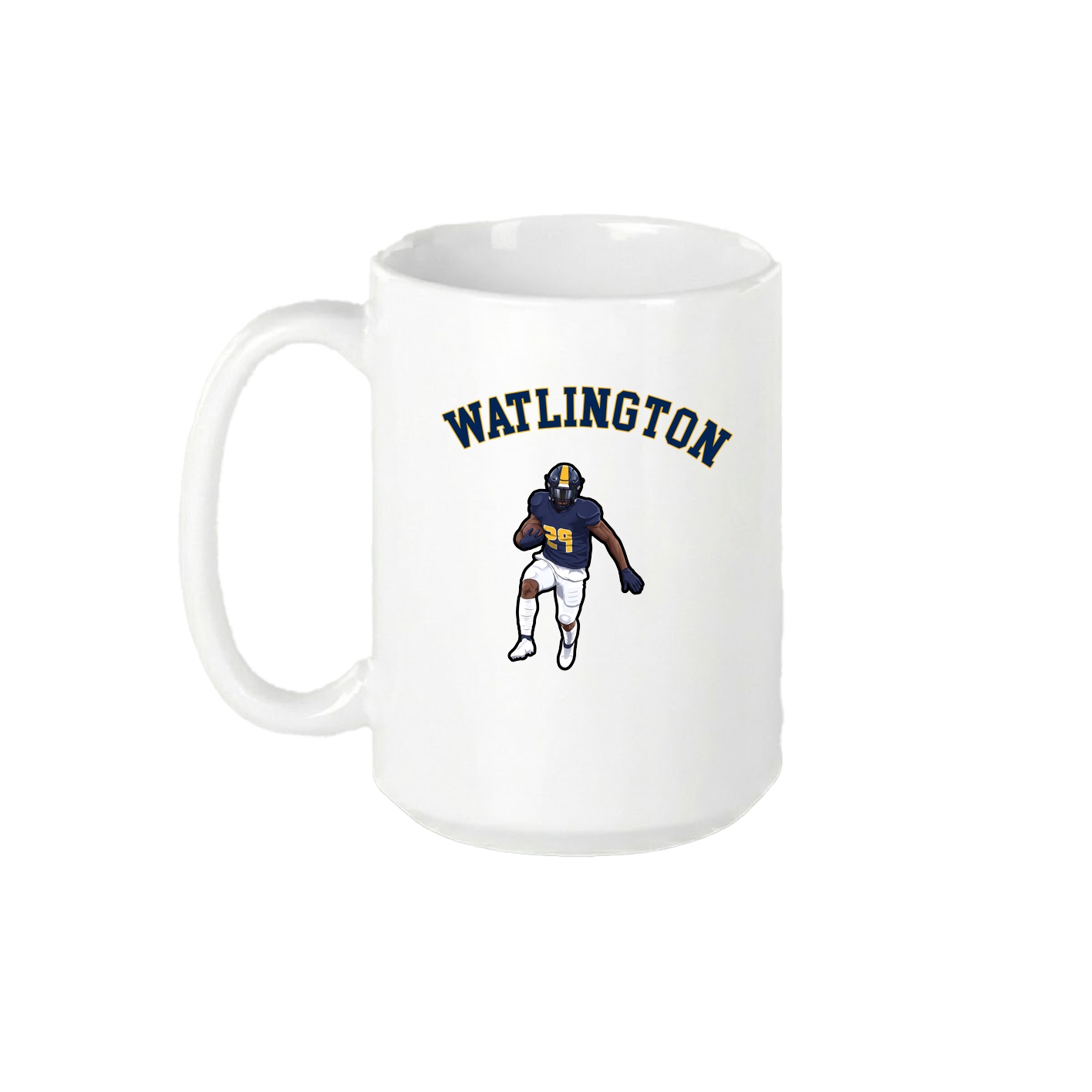 15oz Coffee Mug — Shirsey Arch in White