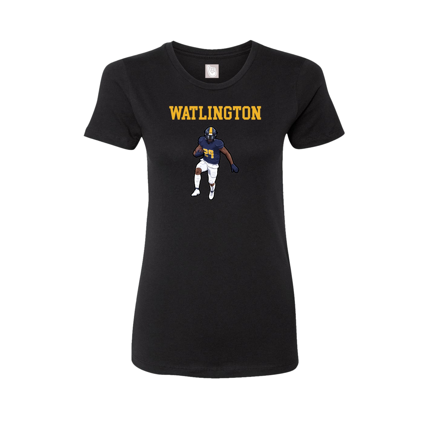 Fitted Women's Tee — Shirsey in Black