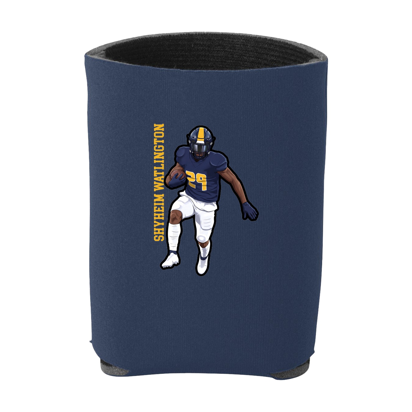 Can Holder — Name Vertical in Navy