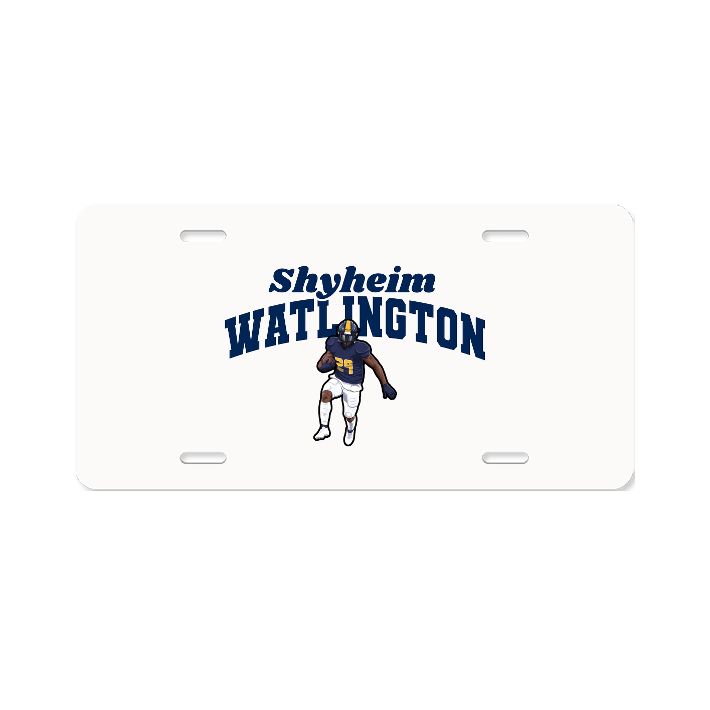 License Plate — Signature Arch in Classic