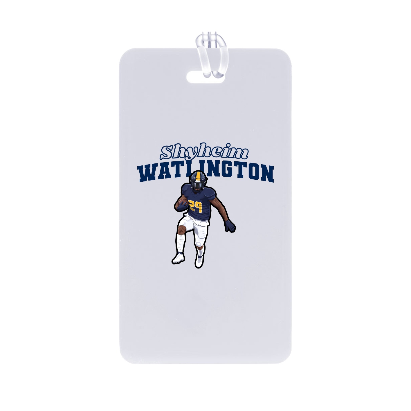 Bag Tag — Name Arch in Classic