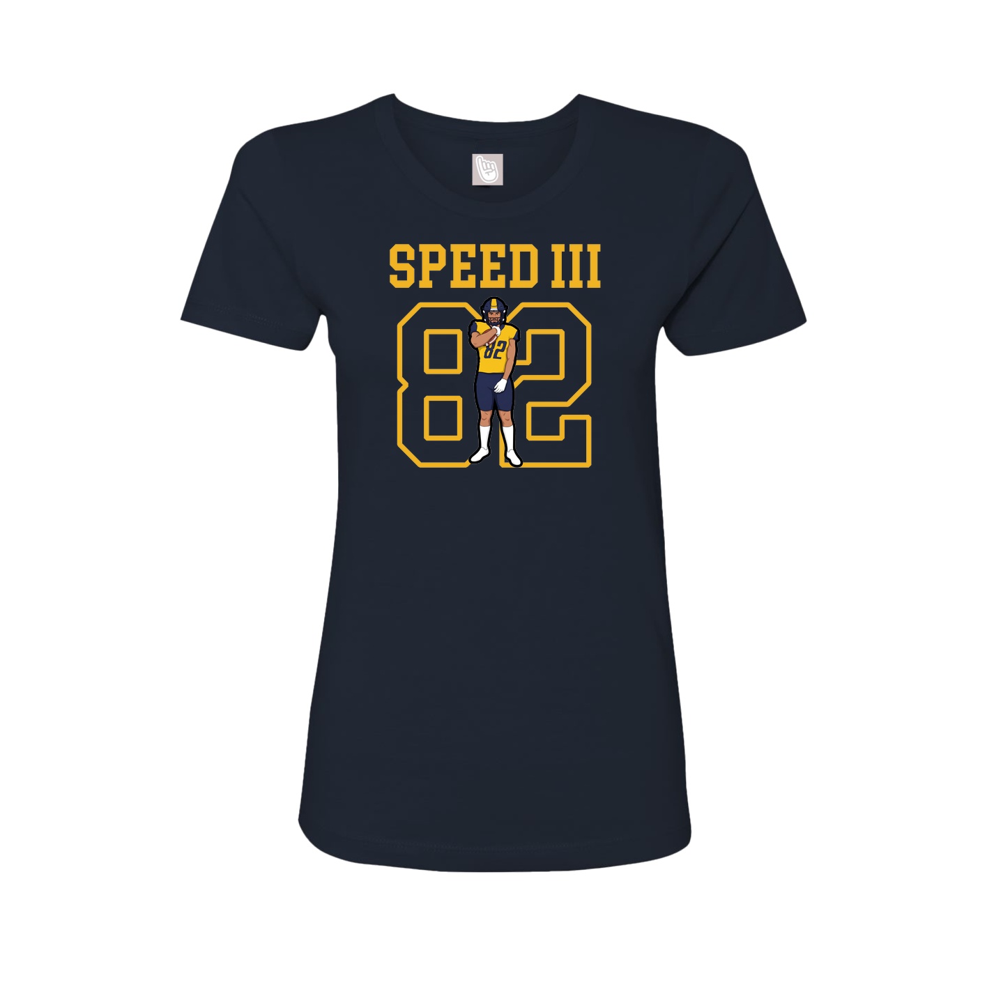 Fitted Women's Tee — Shirsey in Navy