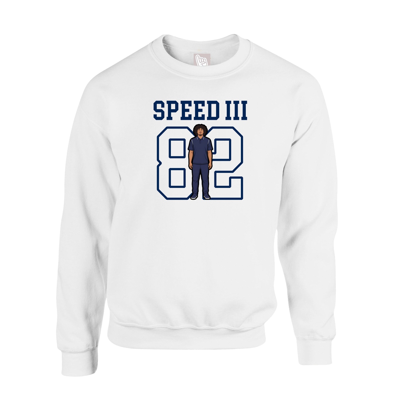 Fleece Crew — Shirsey in White