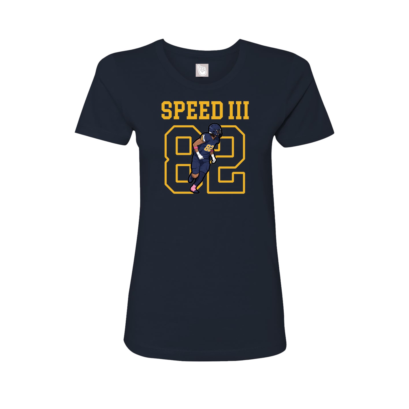 Fitted Women's Tee — Shirsey in Navy