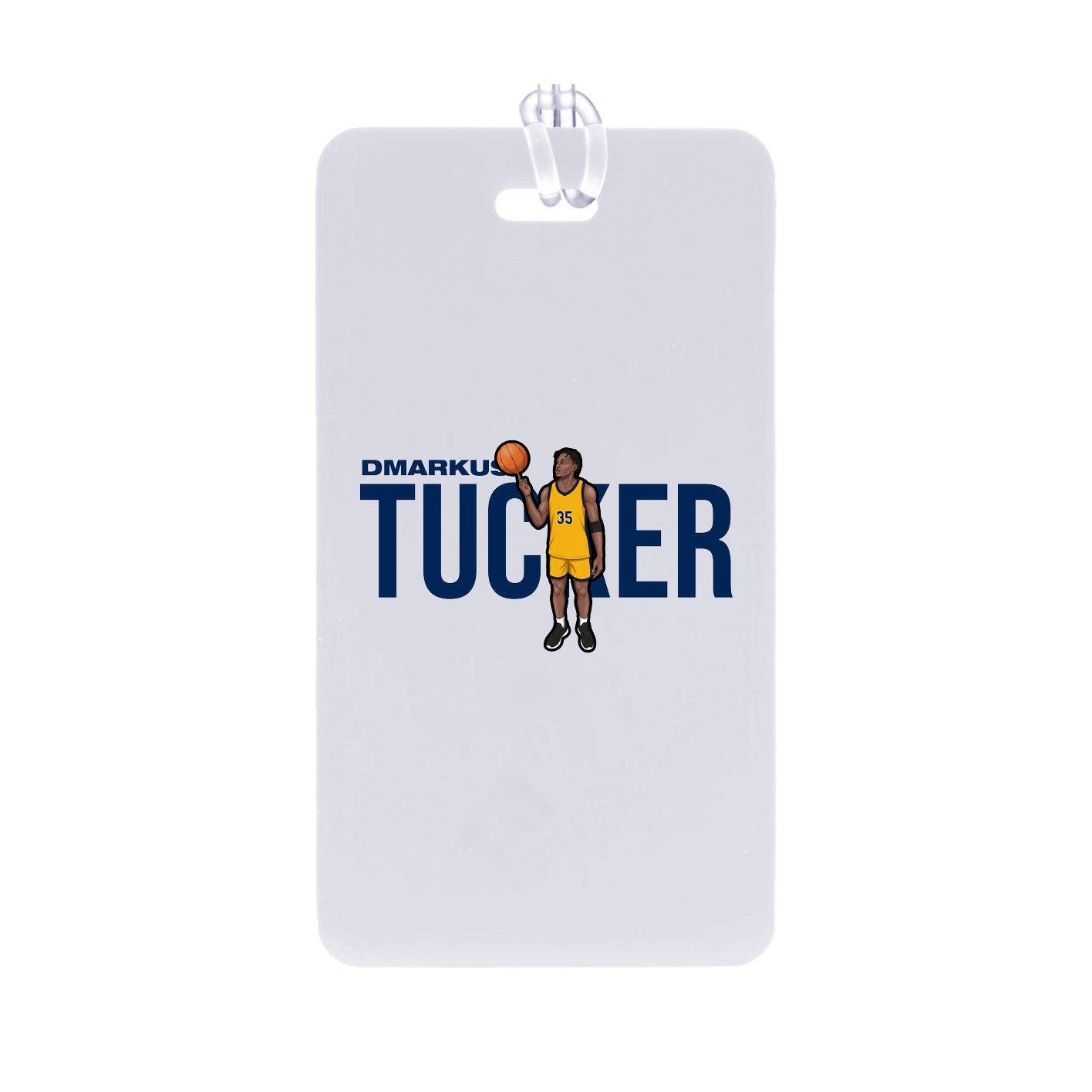 Bag Tag — Player Name in Classic