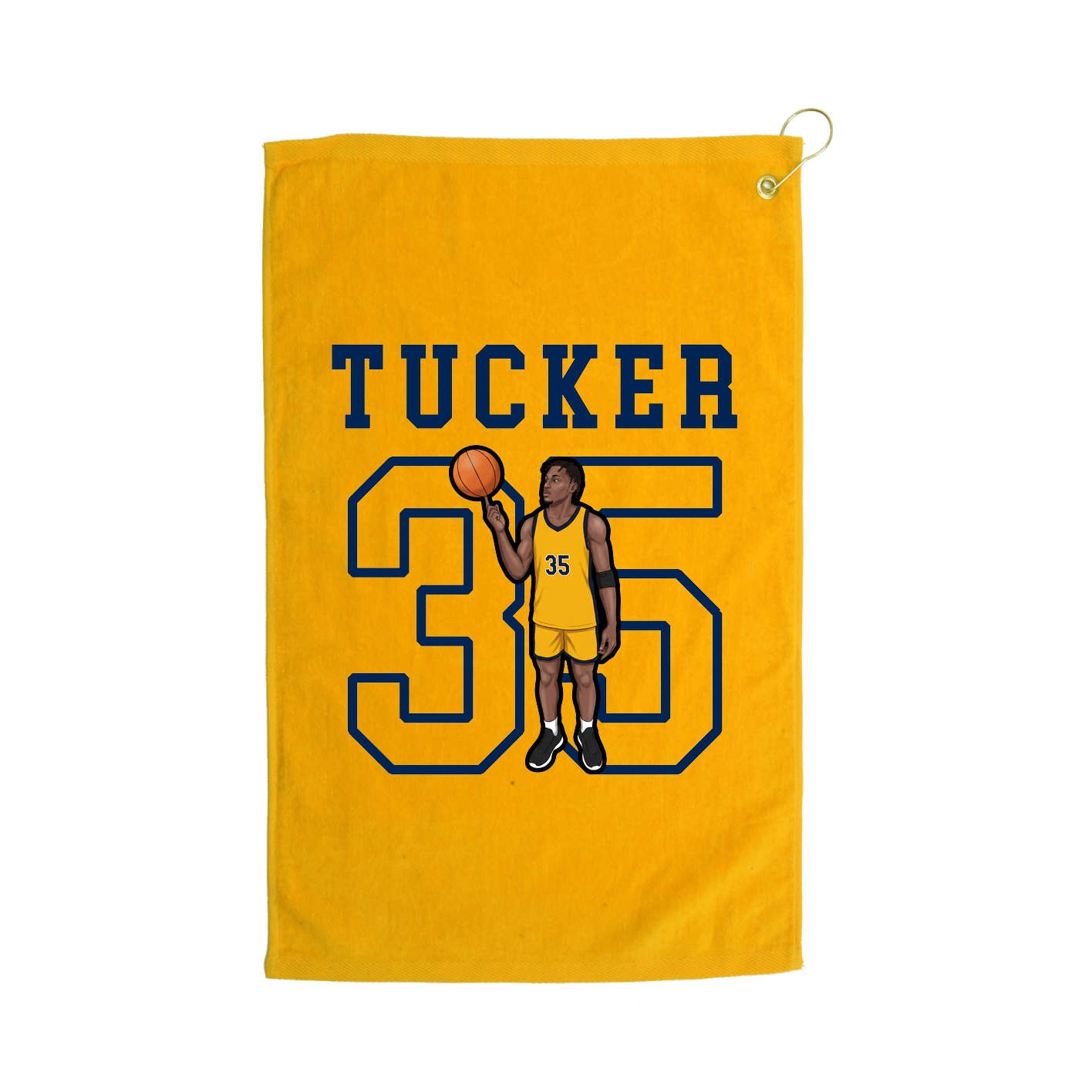 Golf Towel — Shirsey in Gold