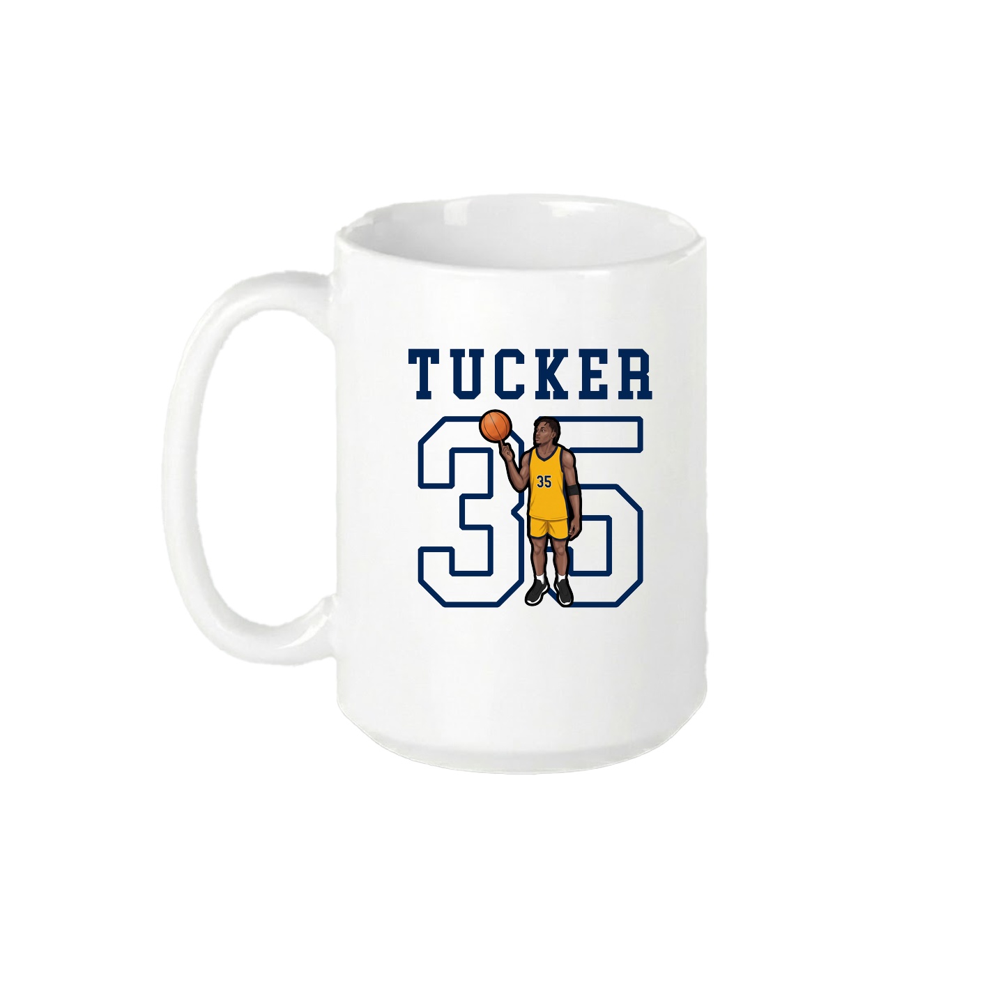 15oz Coffee Mug — Shirsey in White