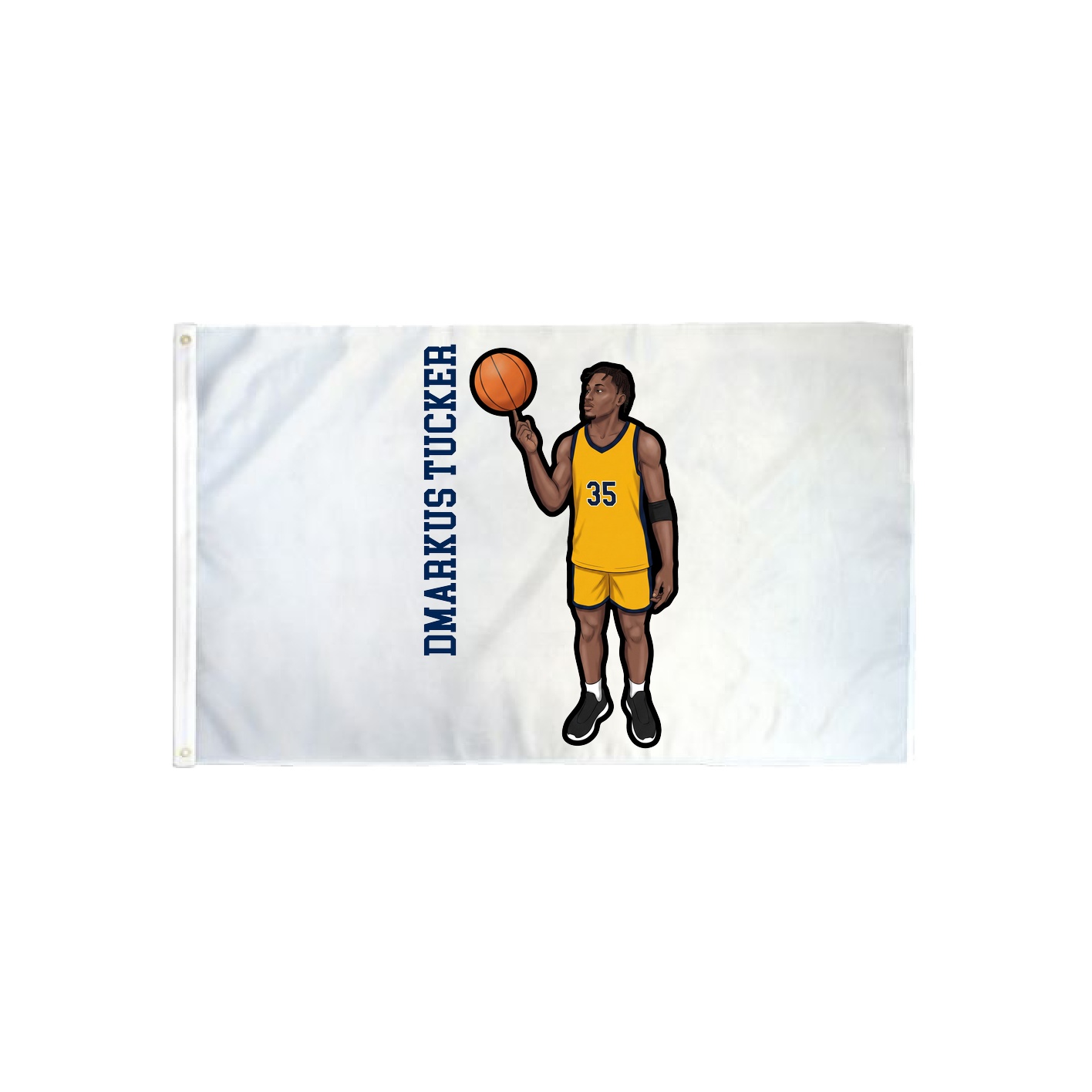 3x5 Flag — Name Vertical in Classic