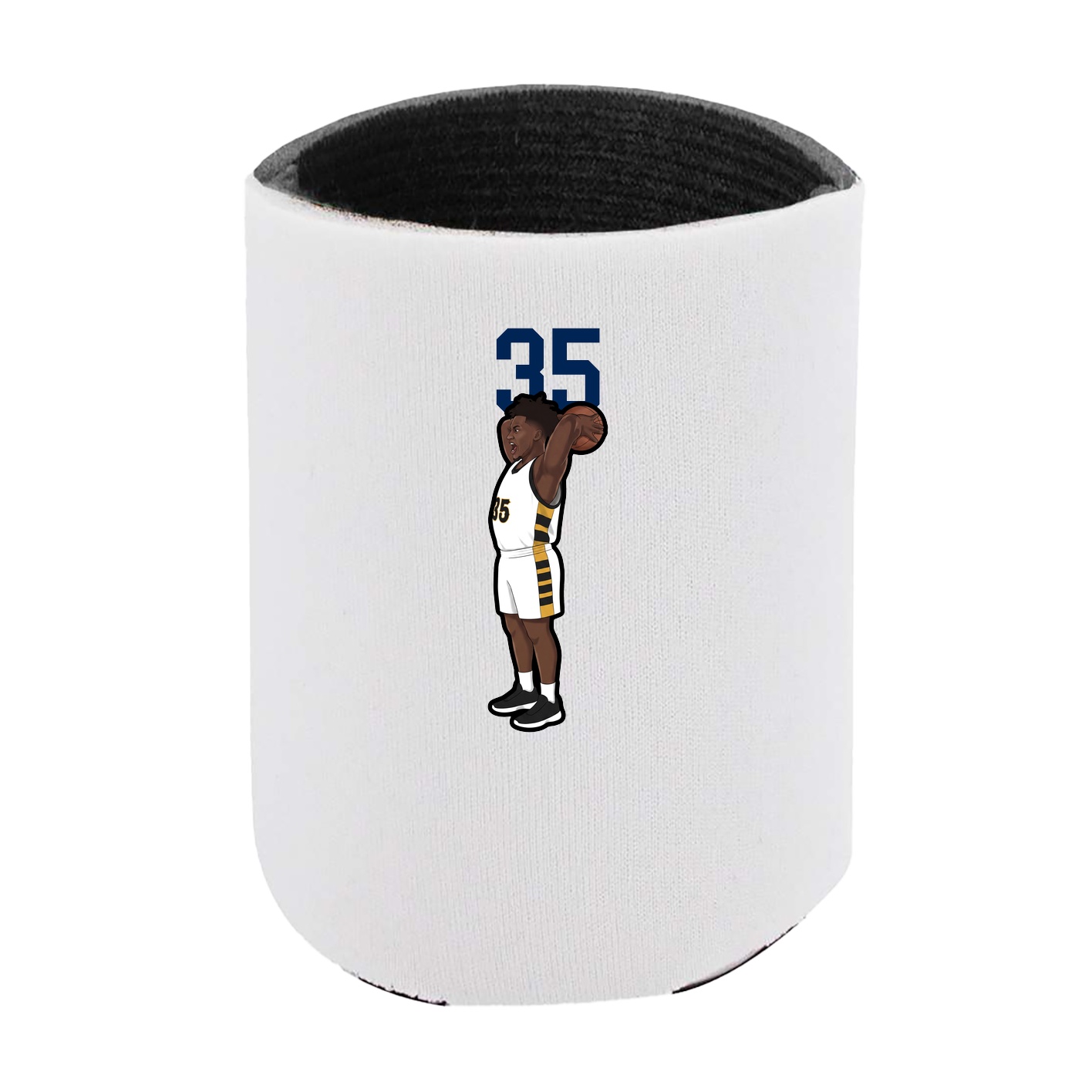 Can Holder — Number Top in White