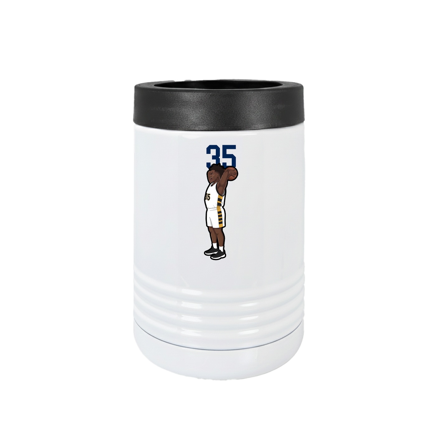 Beverage Holder — Number Top in White